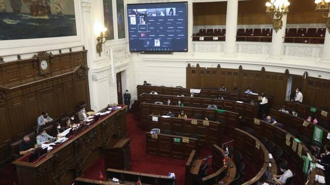 29 de Marzo del 2022/SANTIAGOLos convencionales, durante la Sesión N°58 Comisión Derechos
Fundamentales, en el ex Congreso Nacional en Santiago.
FOTO: SEBASTIAN BELTRAN GAETE/AGENCIAUNO