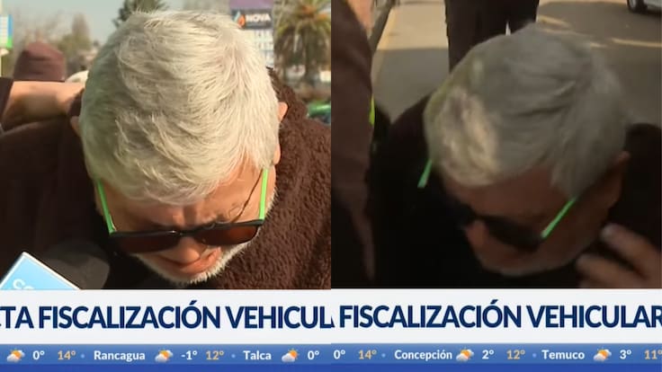 “No quiero morirme”: hombre protagoniza terrible escena con desesperado llamado de ayuda en CHV y se desmaya en vivo