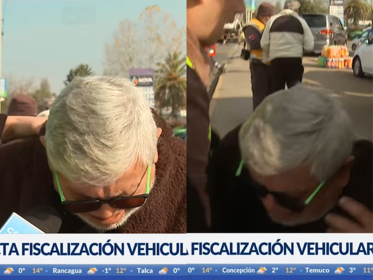 “No quiero morirme”: hombre protagoniza terrible escena con desesperado llamado de ayuda en CHV y se desmaya en vivo