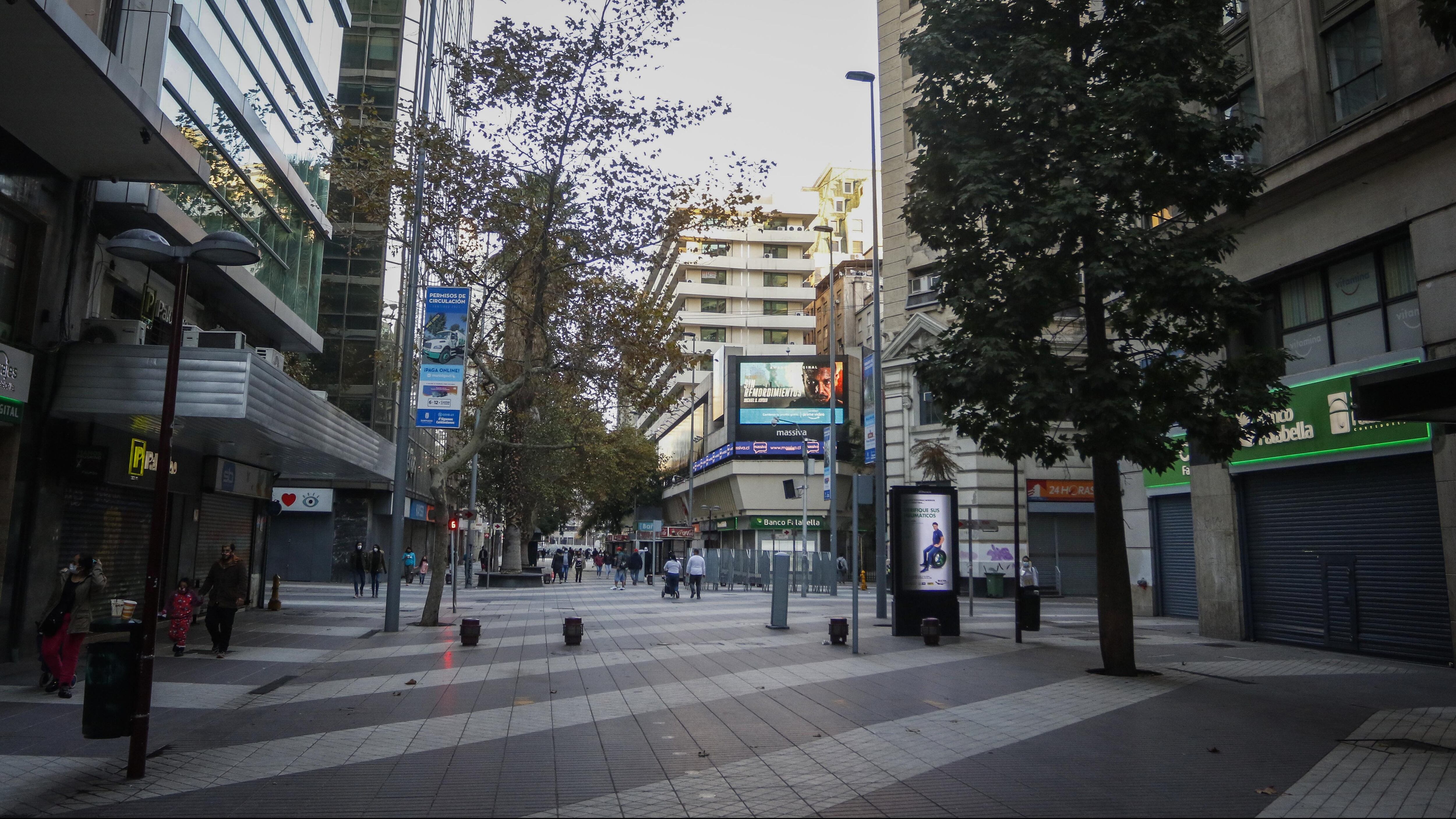 Santiago en cuarentena