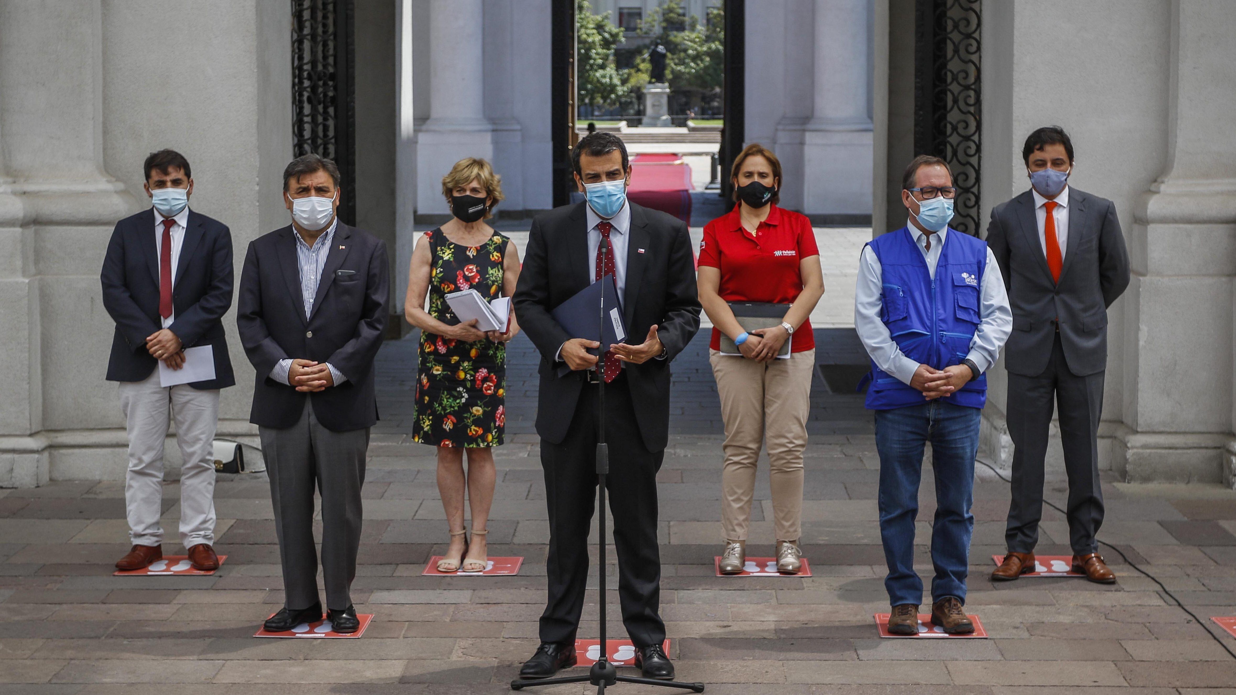 Reunión del gobierno con alcaldes por vacunas Covid-19
