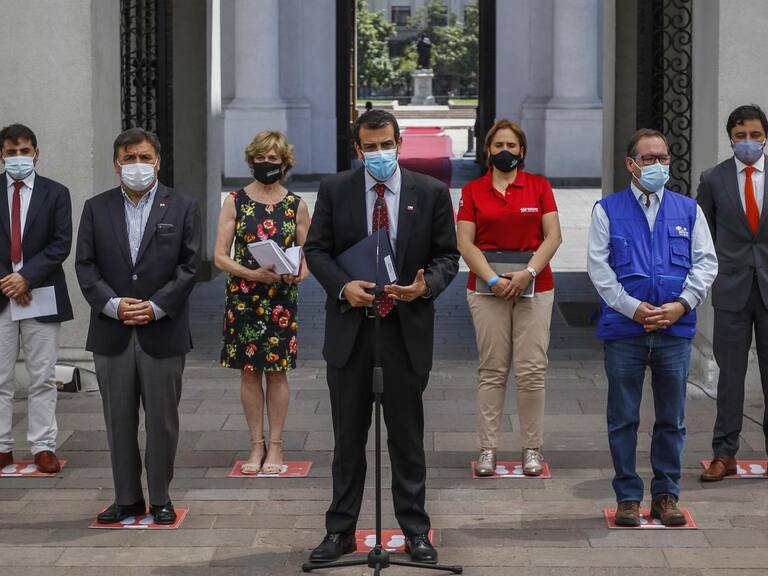 Reunión del gobierno con alcaldes por vacunas Covid-19