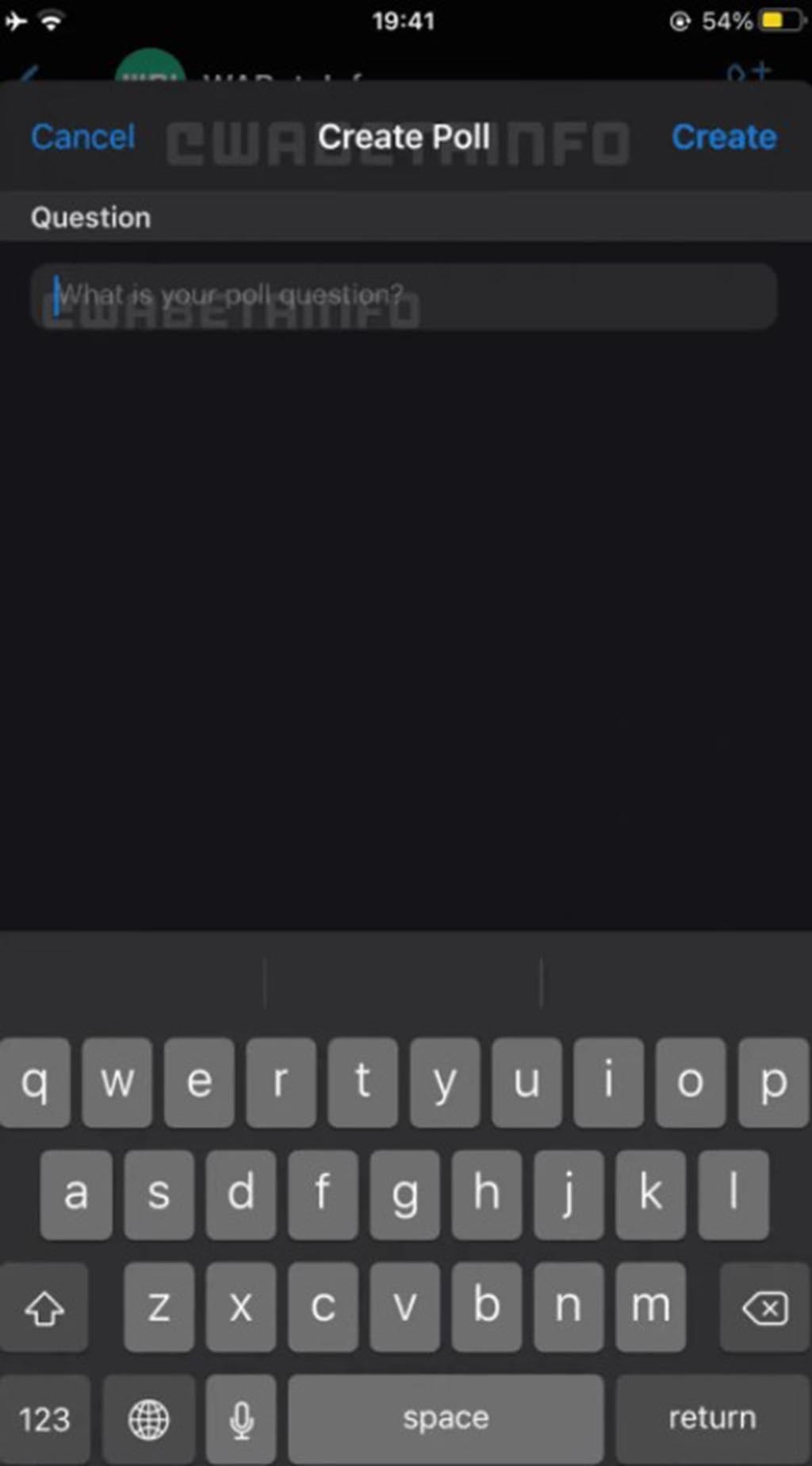 Créditos: WABetaInfo
