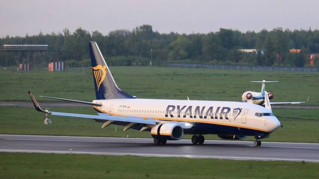 El Boeing 737-8AS de Ryanair que fue forzado a aterrizar en Minsk