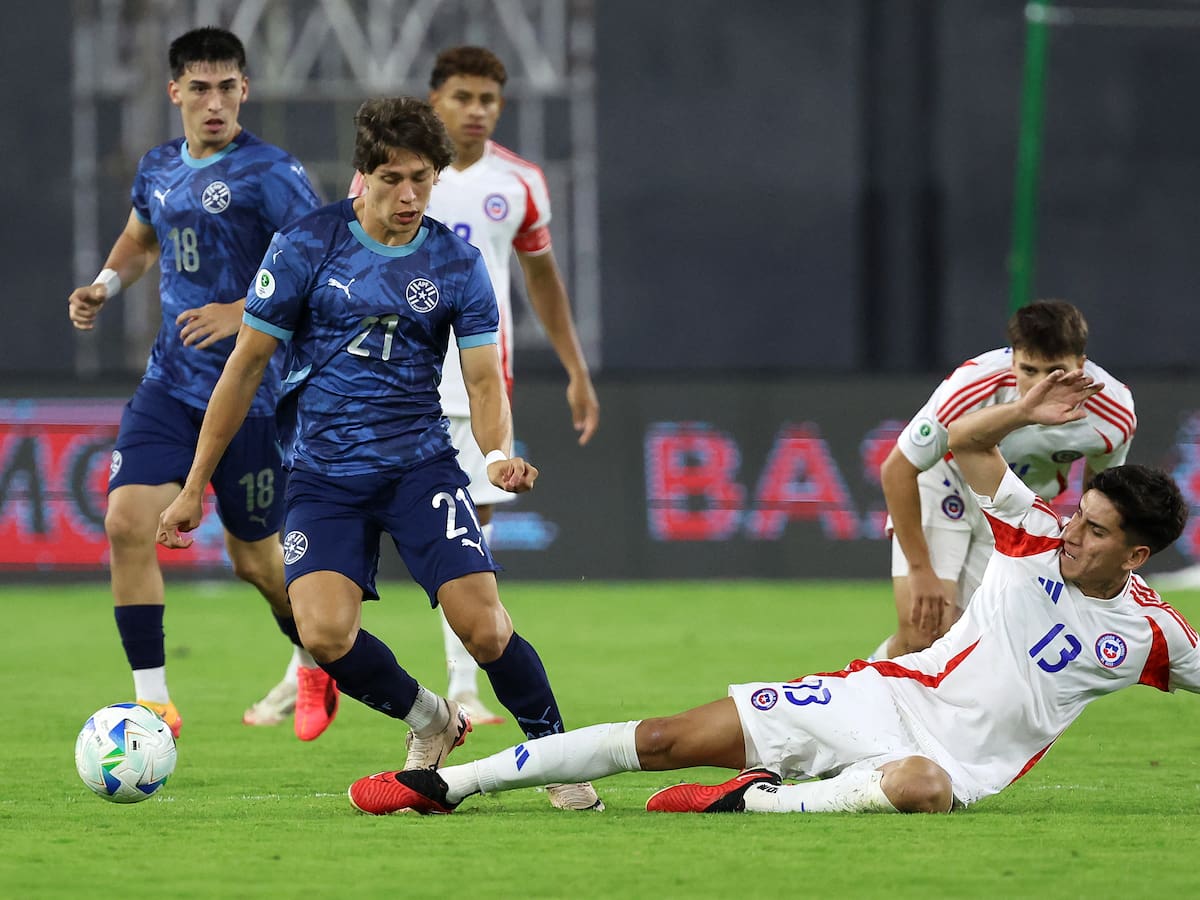 Chile pierde en los descuentos ante Paraguay y sigue sin ganar en el hexagonal final del Sudamericano Sub 20