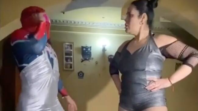 Sensual Spiderman y Zapallito Italiano