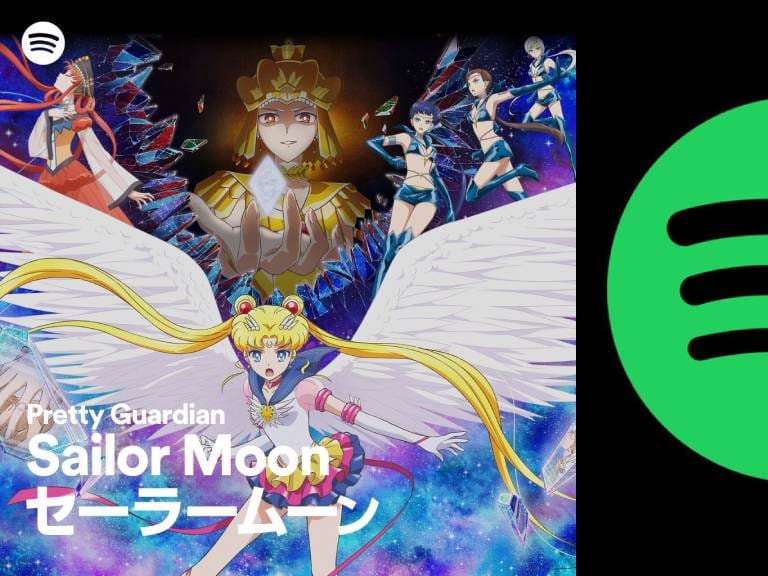 Spotify lanza playlist de «Sailor Moon» con contenido adicional para los fans