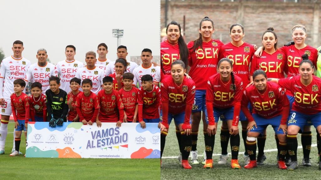 Unión Española tendrá jornada doble de fútbol masculino y femenino en Santa Laura