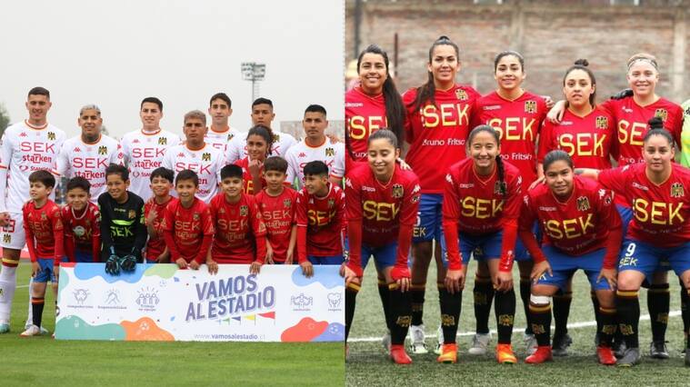 Unión Española tendrá jornada doble de fútbol masculino y femenino en Santa Laura