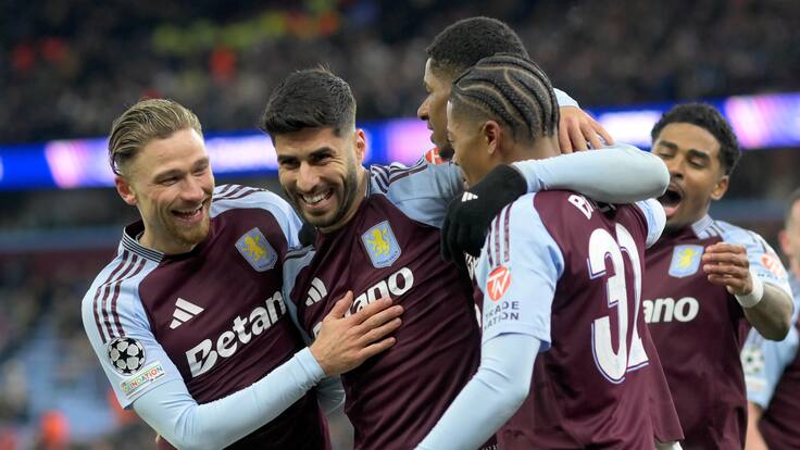 Aston Villa vuelve a golear al Brujas para clasificar a los cuartos de final de la Champions League