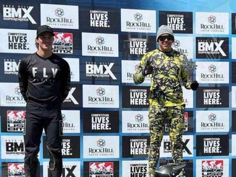 Mauricio Molina ganó el título del Rock Hill BMX Supercross en Estados Unidos