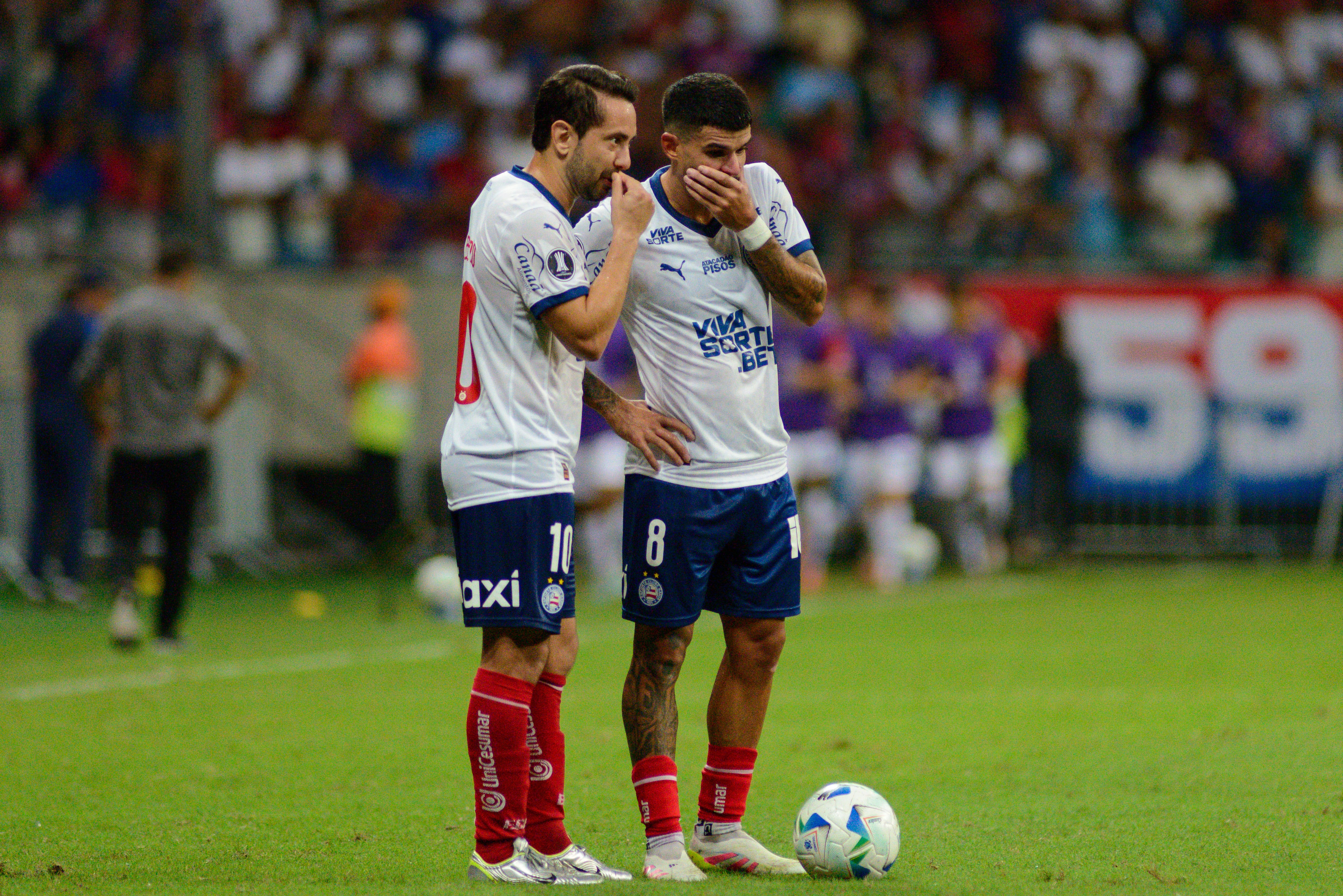 Everton Ribeiro y Cauly Souza - Getty Images