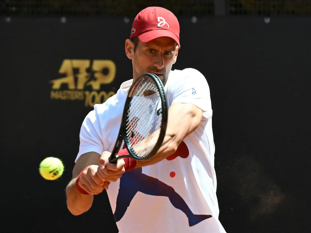 “Hoy vine preparado”: Novak Djokovic se toma con humor la “agresión” que recibió en Roma