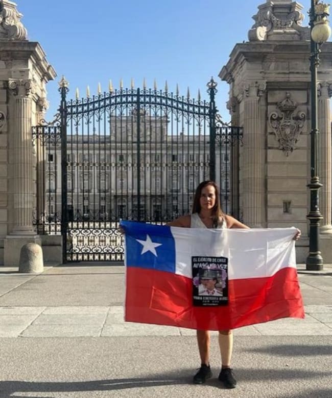 Instagram @justiciaparaivi | La madre de Ivania Echeverría, Ivette Muñoz