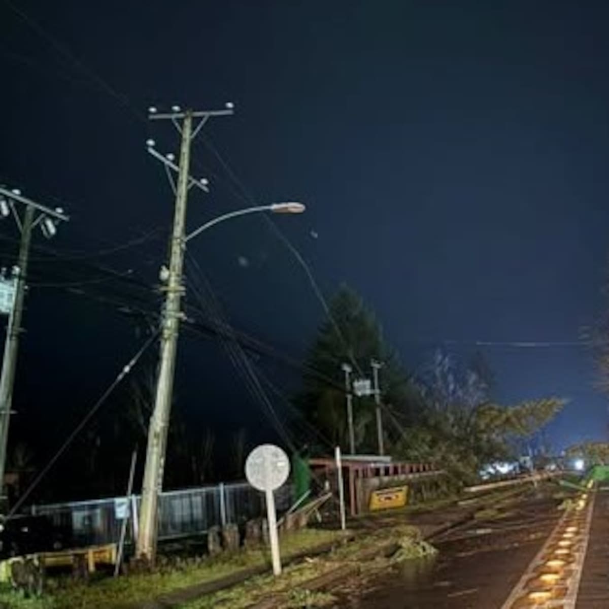 Especie de tornado causa diversos daños y deja sin luz a sectores de tres comunas en Ñuble