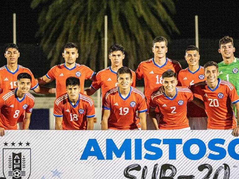 La Roja sub 20 igualó ante Uruguay en amistoso internacional preparatorio para el Sudamericano