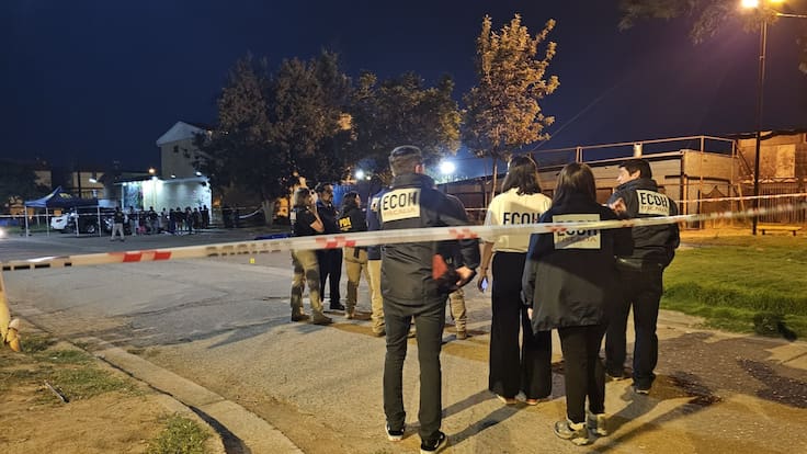 Más de 30 disparos: ataque armado deja dos muertos, un herido en riesgo vital y otro grave en La Pintana
