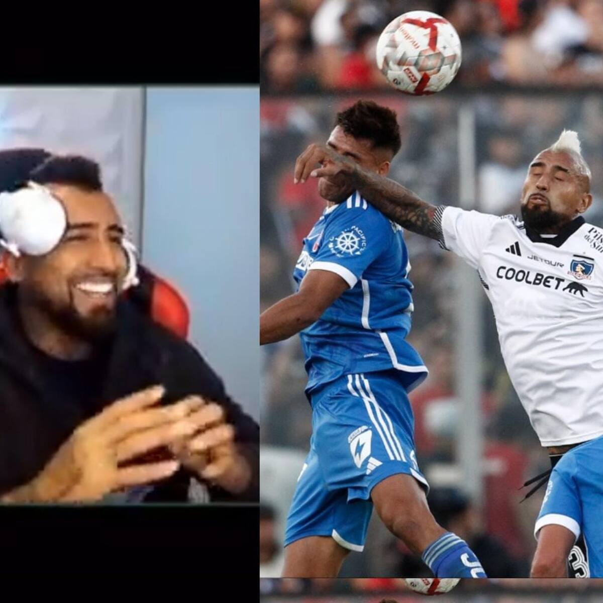 Arturo Vidal es consultado por un jugador de la U y su reacción se hace viral: “¿Cuál es?”