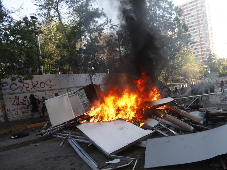 Balance de Carabineros tras incidentes del 18 de octubre