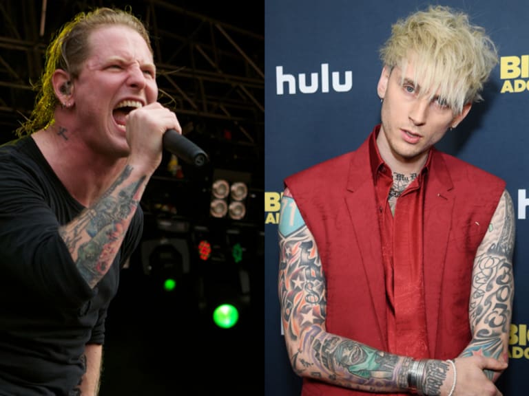 Corey Taylor respondió a Machine Gun Kelly tras menoscabarlo públicamente | Getty Images