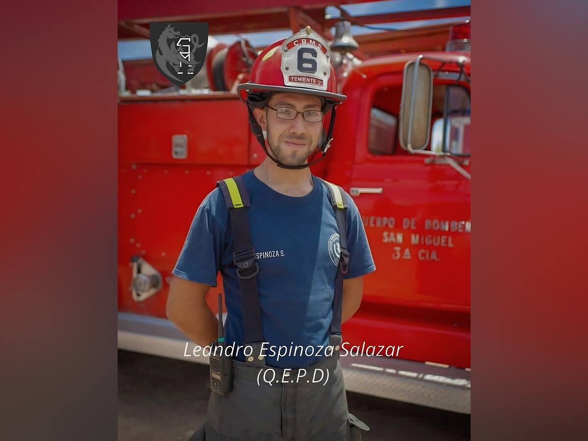 Motociclista asesinado por funcionario municipal en La Reina era un bombero de 26 años