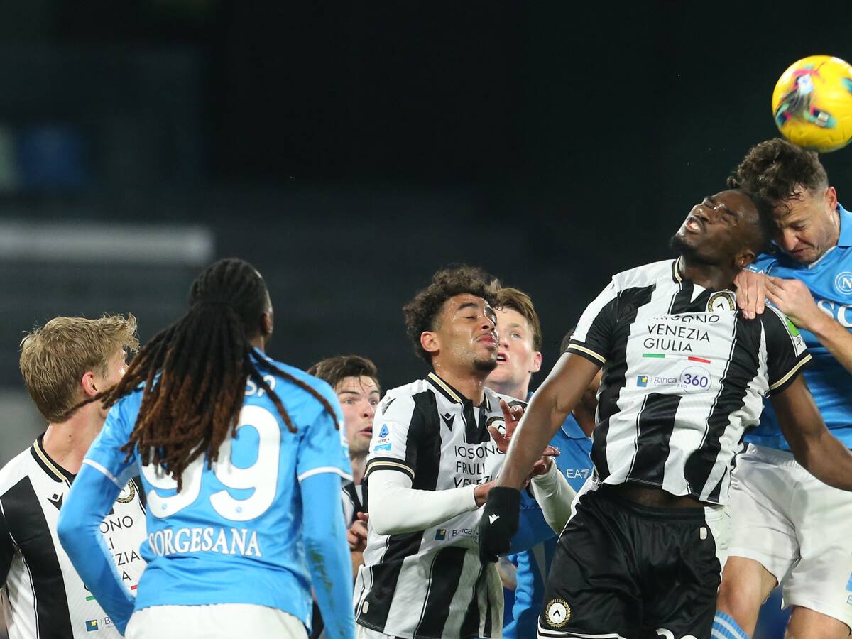 Sin Alexis Sánchez, Udinese rescata un empate en su visita al líder de la Serie A