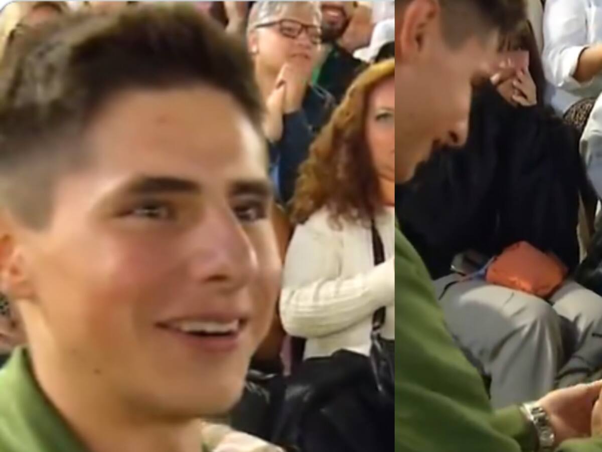 Solo llevaban dos meses juntos: joven le propone matrimonio a su pareja durante el concierto de Andrea Bocelli en Viña 2024