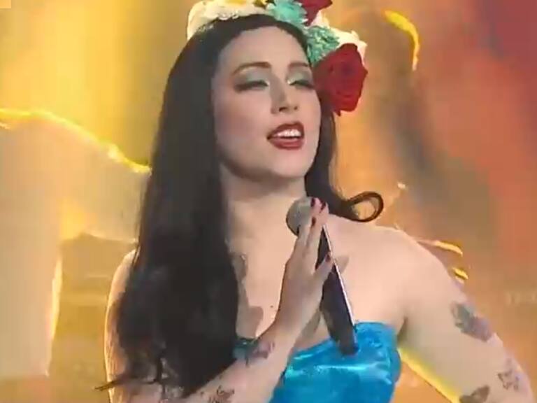 Doble de Mon Laferte celebra su cupo en final de Yo Soy All Stars
