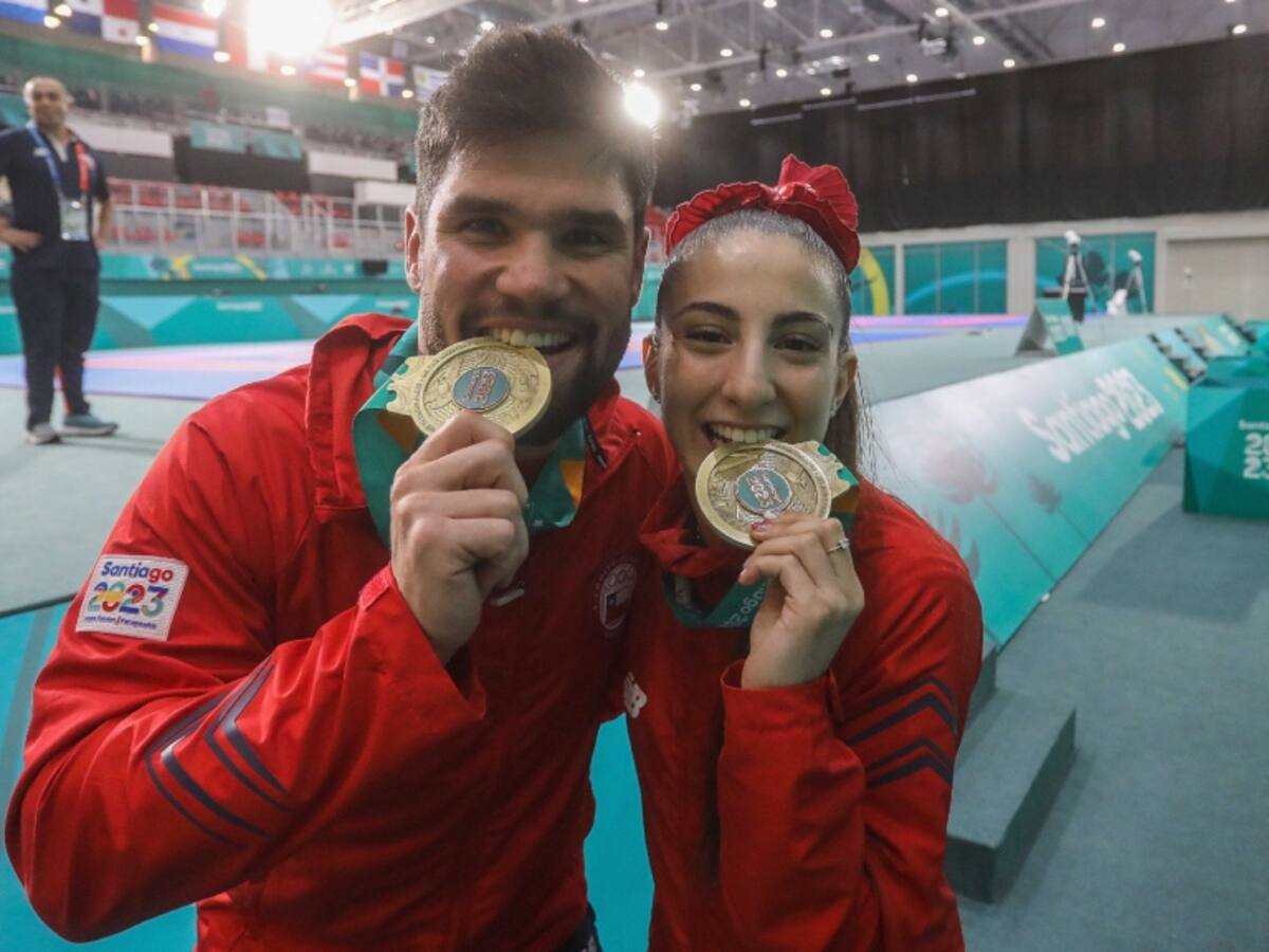 Panamericanos: el monto que recibirá la dupla dorada del karate, Valentina Toro y Rodrigo Rojas, tras ganar oro para Chile