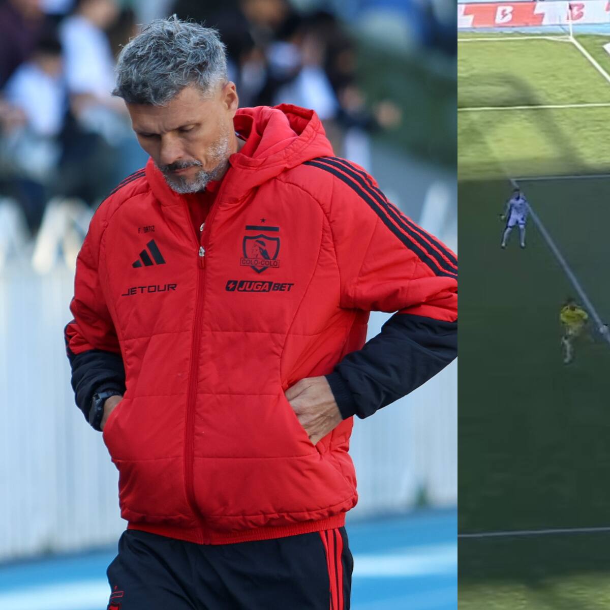 A Ortiz le preguntan por el error de Vozinha ante Huachipato y sorprende con su respuesta: “No tengo otro...”