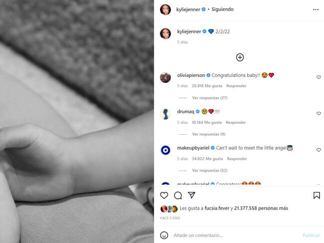 ¿Lobo? Este es el nombre que eligió Kylie Jenner para su segundo hijo