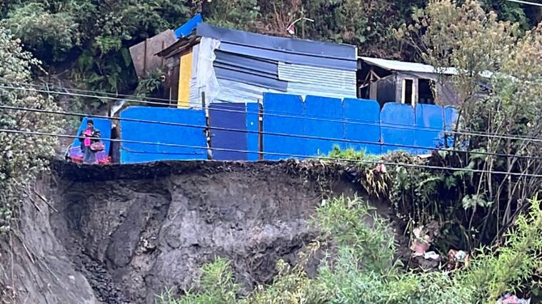 Puerto Montt, sistema frontal, derrumbe