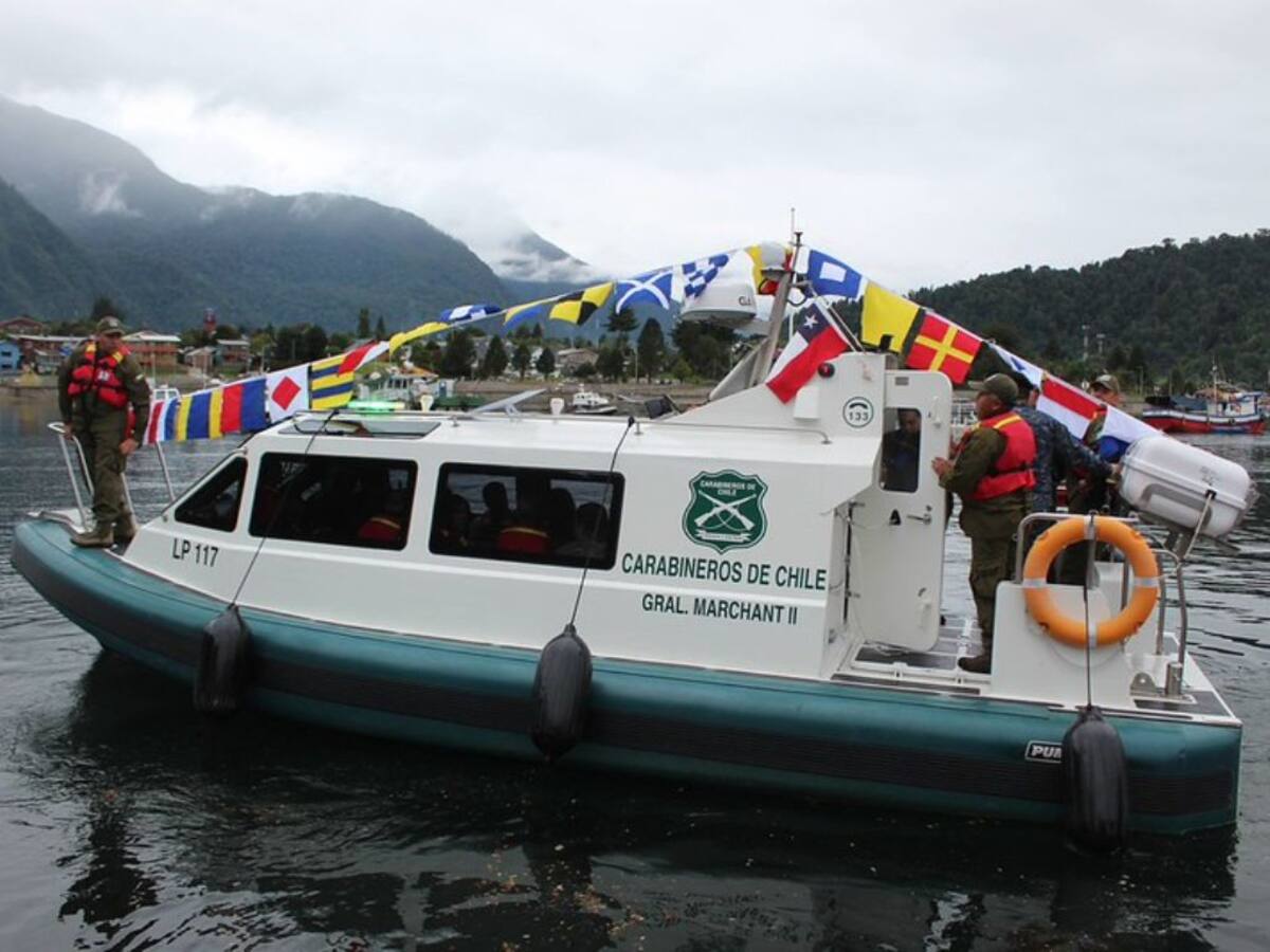 Nueva lancha policial refuerza la seguridad marítima en Aysén: “General Marchant II” entra en servicio en Puerto Cisnes
