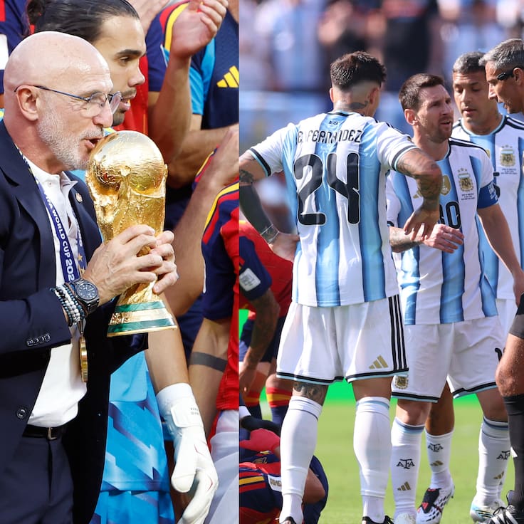 “No podíamos caer en eso”: DT de España revela qué le dijo a su equipo en un momento clave de la final contra Argentina