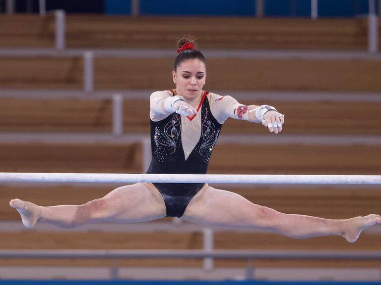 Gimnasta Simona Castro tuvo debut y despedida en los JJ.OO. de Tokio 2020
