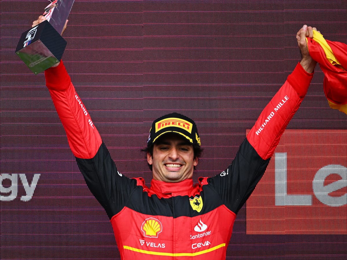 Carlos Sainz hace historia en la Fórmula 1 y se alza como el ganador del Gran Premio de Gran Bretaña