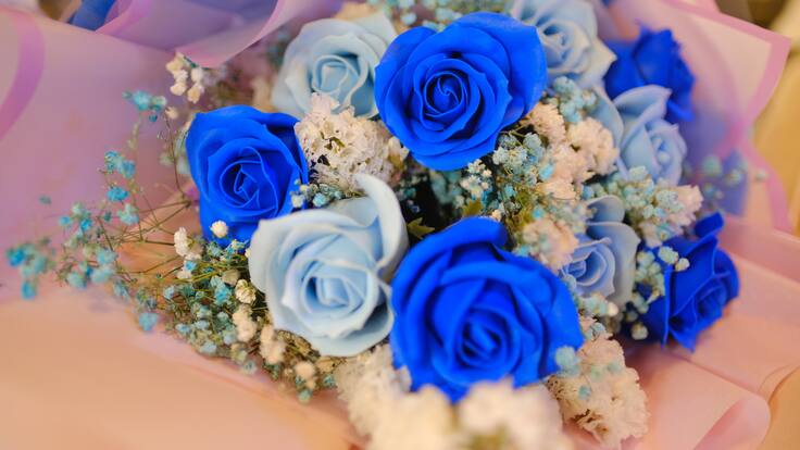 Flores azules este 3 de octubre: ¿Por qué se regalan y cuál es su significado?