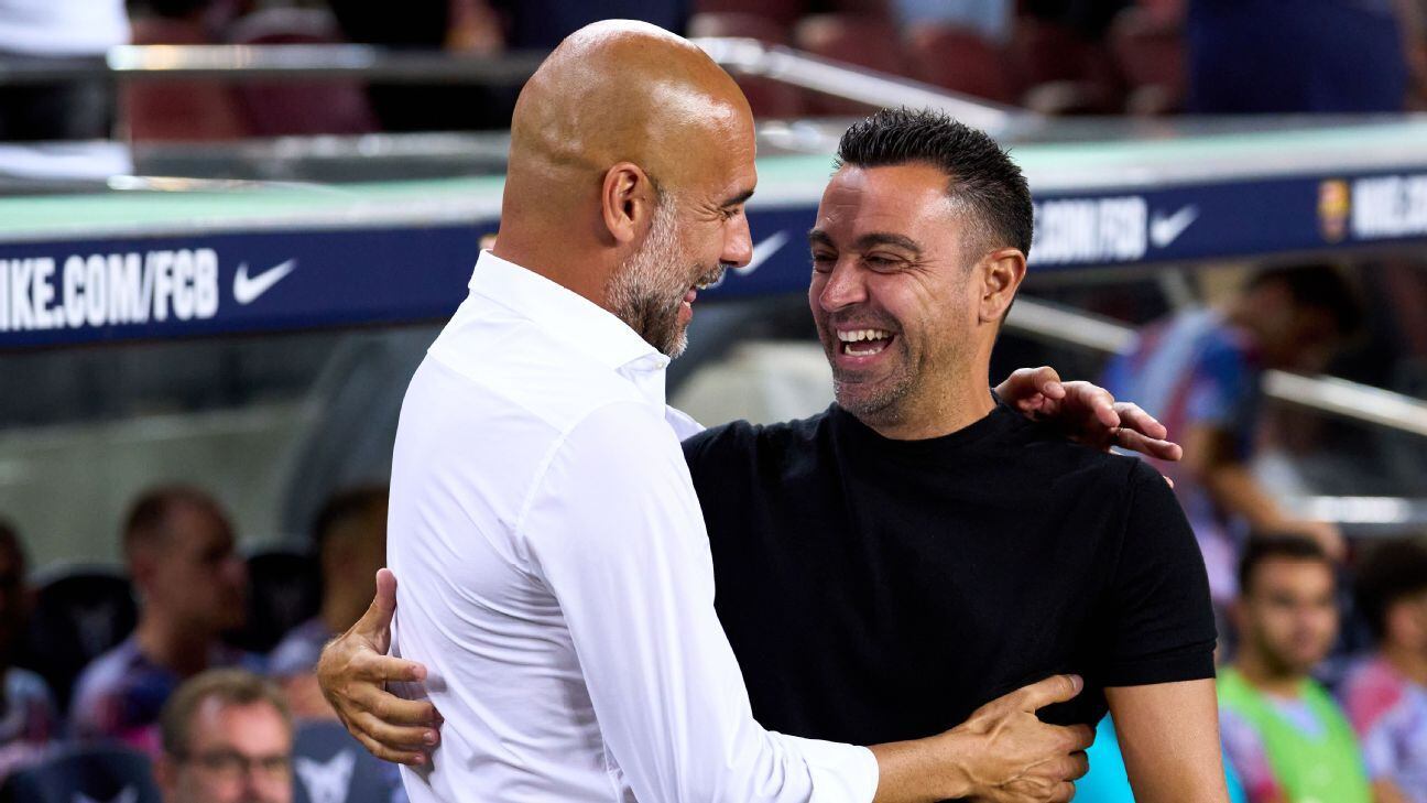 Xavi vs Pep, un duelo que se podría dar en los 4tos de final | Getty Images