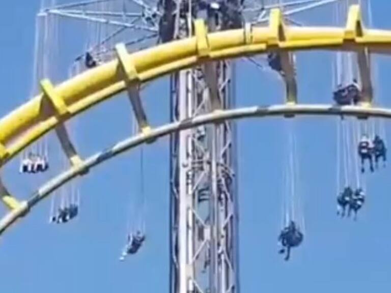 Con prohibición de funcionamiento quedó juego de Fantasilandia tras falla técnica