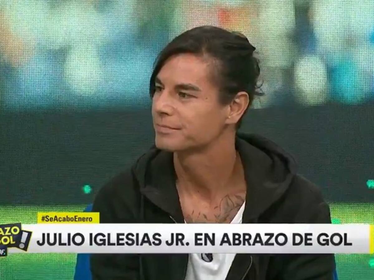 «Si no hubiese sido cantante, sería futbolista»: Julio Iglesias Jr. hizo una particular confesión