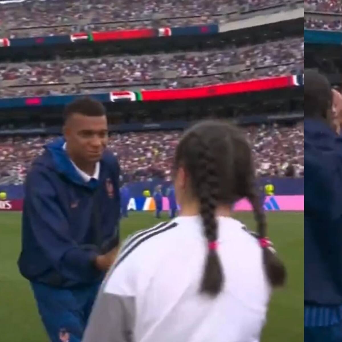 Niña chilena se roba las miradas con enternecedor momento en la previa a un partido del Mundial 2026