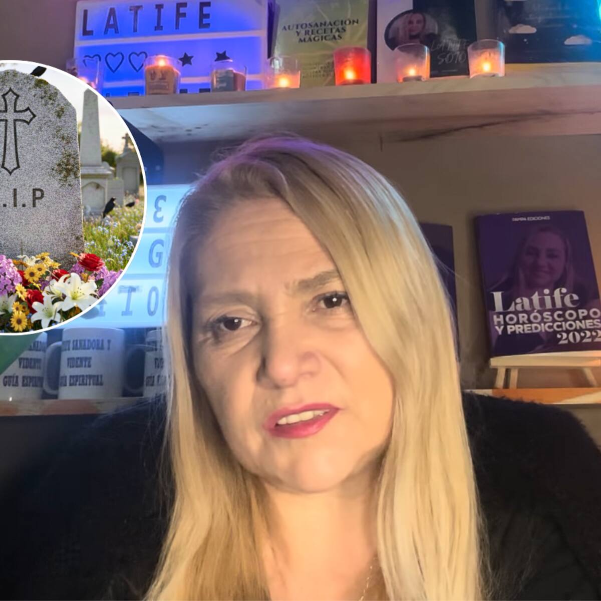 Latife Soto adelanta atentado contra conocido periodista chileno y tres muertes de famosos en 2026: esto dijo