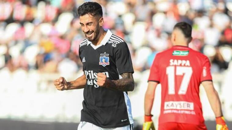 Juan Martín Lucero no se nubla con su doblete ante Palestino: "Mientras gane Colo Colo, que haga el gol quien sea"