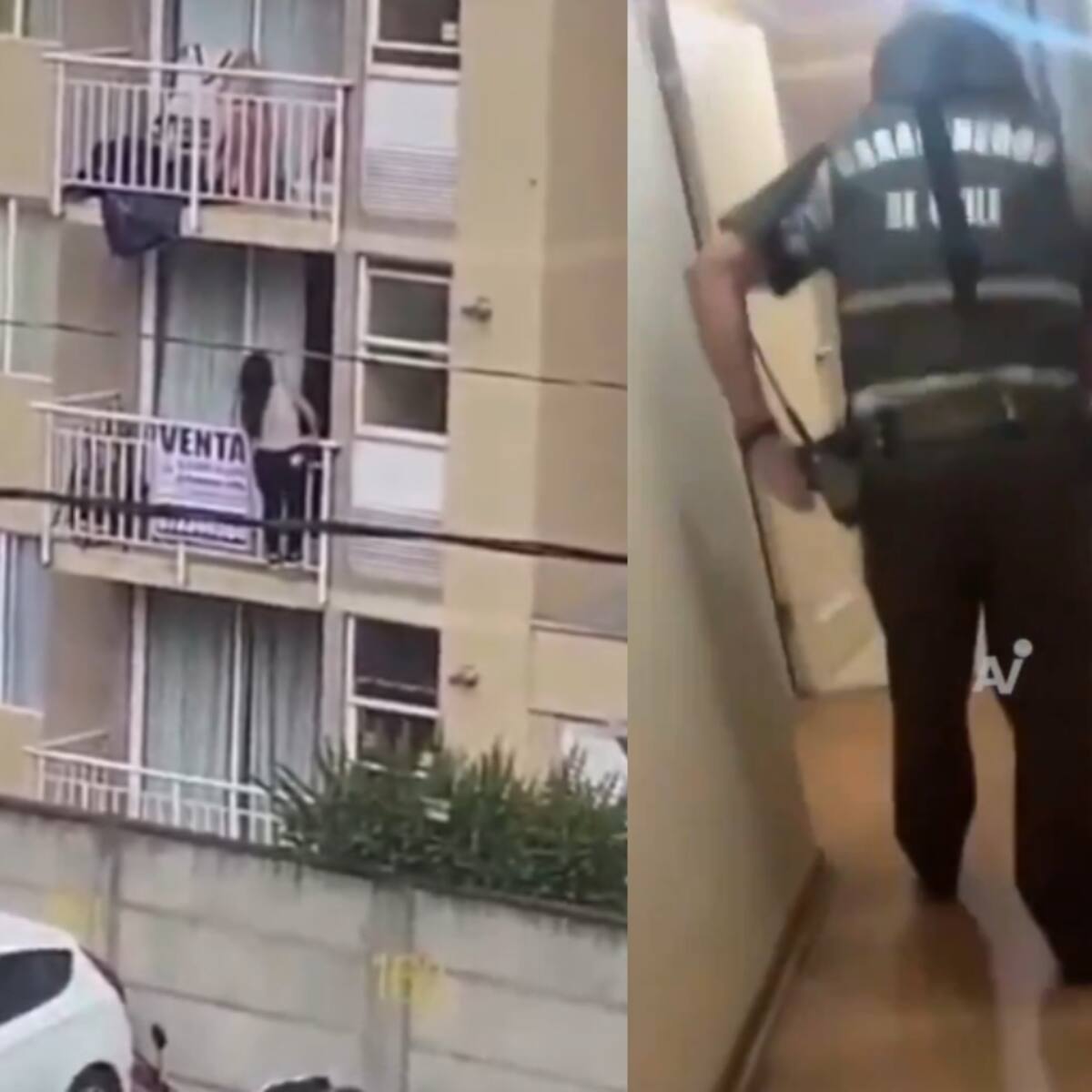 El impactante registro de cuando una mujer halló el cuerpo de su hermana víctima de femicidio en Temuco