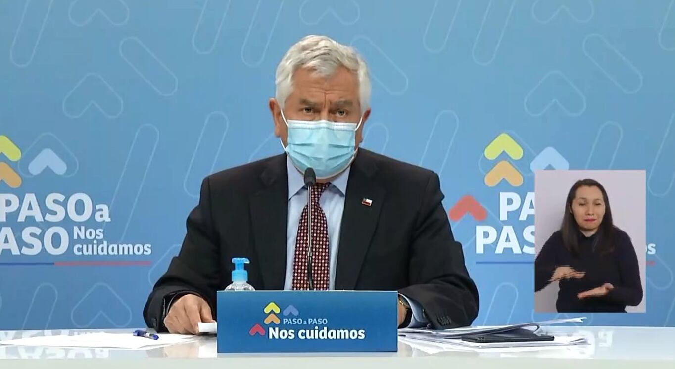 Ministro Paris se refirió a aumento de casos de virus Sincicial