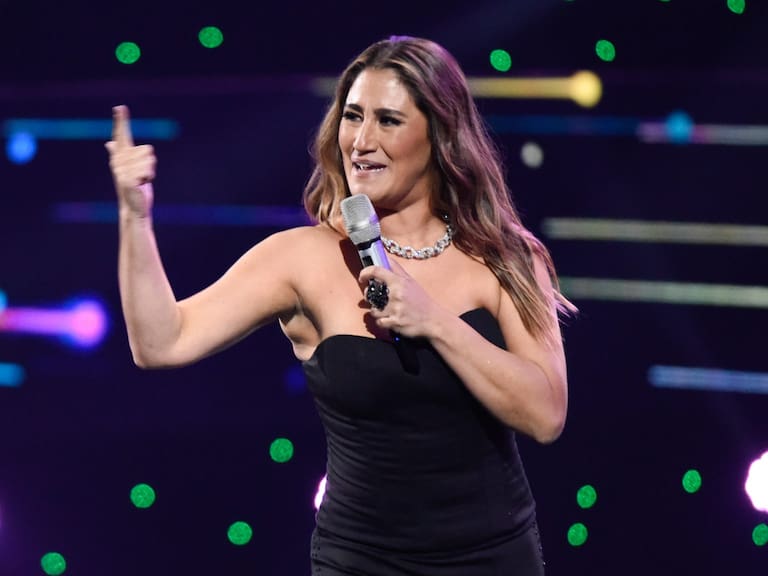 21 de Febrero del 2023 / VIÑA DEL MAR La humorista chilena Belén Mora se presenta durante la tercera noche del Festival Internacional de la Canción de Viña del Mar 2023.
FOTO: OSCAR GUERRA / AGENCIAUNO