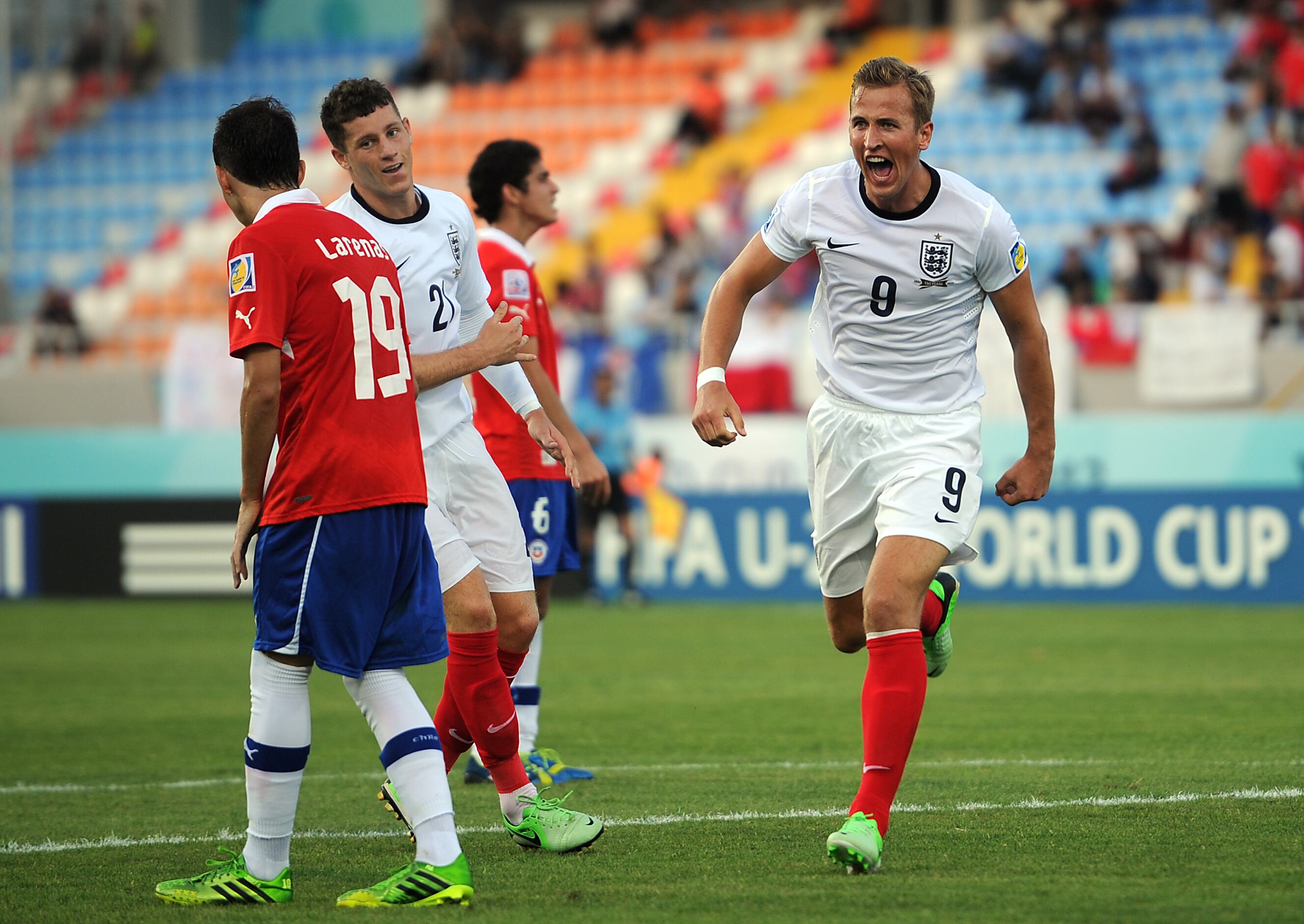 Harry Kane le marcó un gol a Chile en el Mundial Sub 20 de Turquía 2013 / Getty Images