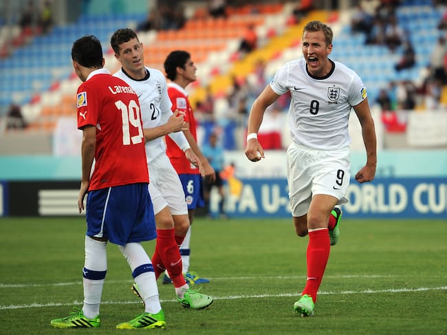Harry Kane le marcó un gol a Chile en el Mundial Sub 20 de Turquía 2013 / Getty Images