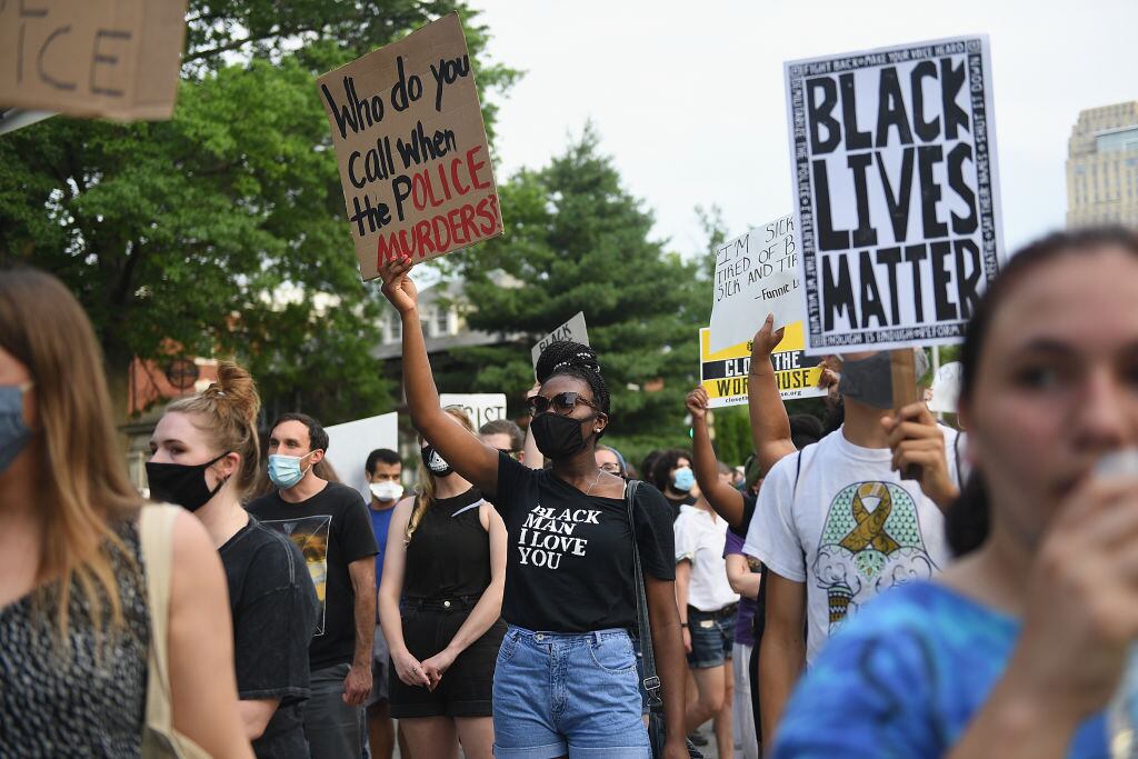 Manifestación del Black Lives Matter en EEUU