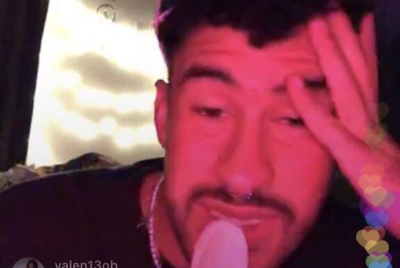 Bad Bunny durante su live